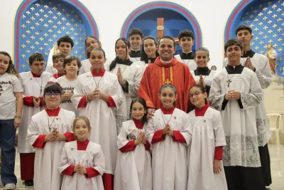 Missa de Apresentação do nosso novo vigário Paroquial - Pe. Sidnei - 24/08/2026