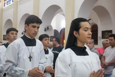Missa de Apresentação do nosso novo vigário Paroquial - Pe. Sidnei - 24/08/2026