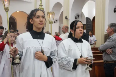Missa de Apresentação do nosso novo vigário Paroquial - Pe. Sidnei - 24/08/2026