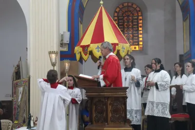 Missa de Apresentação do nosso novo vigário Paroquial - Pe. Sidnei - 24/08/2026