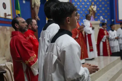 Missa de Apresentação do nosso novo vigário Paroquial - Pe. Sidnei - 24/08/2026
