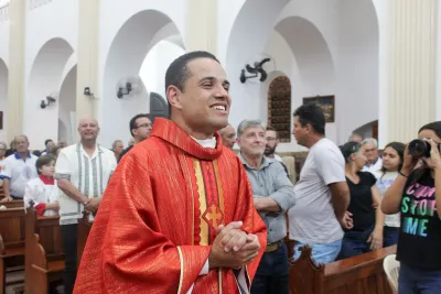 Missa de Apresentação do nosso novo vigário Paroquial - Pe. Sidnei - 24/08/2026
