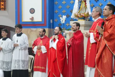 Missa de Apresentação do nosso novo vigário Paroquial - Pe. Sidnei - 24/08/2026