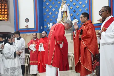 Missa de Apresentação do nosso novo vigário Paroquial - Pe. Sidnei - 24/08/2026