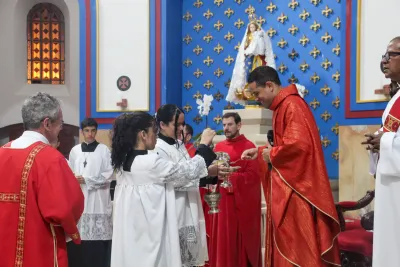 Missa de Apresentação do nosso novo vigário Paroquial - Pe. Sidnei - 24/08/2026