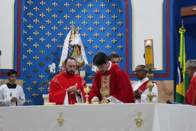 Missa de Apresentação do nosso novo vigário Paroquial - Pe. Sidnei - 24/08/2026