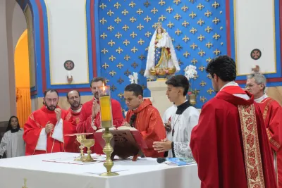 Missa de Apresentação do nosso novo vigário Paroquial - Pe. Sidnei - 24/08/2026