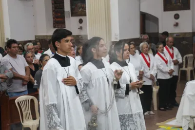 Missa de Apresentação do nosso novo vigário Paroquial - Pe. Sidnei - 24/08/2026