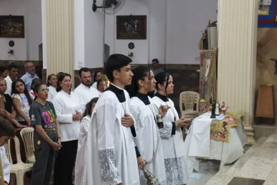 Missa de Apresentação do nosso novo vigário Paroquial - Pe. Sidnei - 24/08/2026