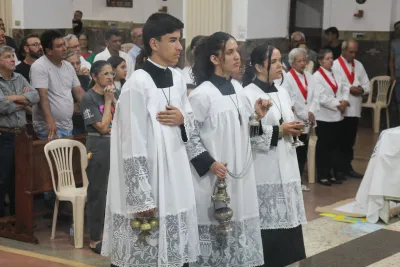 Missa de Apresentação do nosso novo vigário Paroquial - Pe. Sidnei - 24/08/2026
