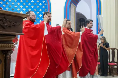 Missa de Apresentação do nosso novo vigário Paroquial - Pe. Sidnei - 24/08/2026