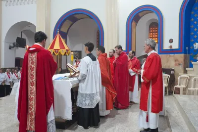 Missa de Apresentação do nosso novo vigário Paroquial - Pe. Sidnei - 24/08/2026