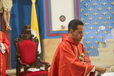 Missa de Apresentação do nosso novo vigário Paroquial - Pe. Sidnei - 24/08/2026