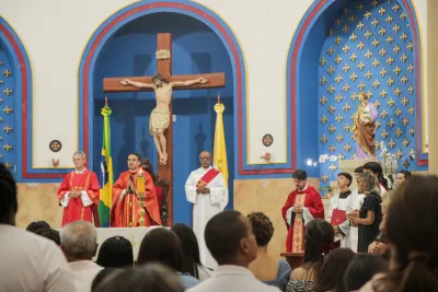 Missa de Apresentação do nosso novo vigário Paroquial - Pe. Sidnei - 24/08/2026