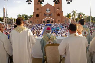 Missa Solene de encerramento da Festa de Nossa Senhora da Abadia - 15 de Agosto