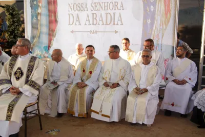 Missa Solene de encerramento da Festa de Nossa Senhora da Abadia - 15 de Agosto
