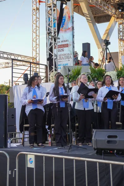 Missa Solene de encerramento da Festa de Nossa Senhora da Abadia - 15 de Agosto