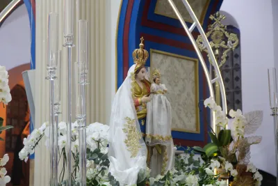 Primeiro dia da Novena: Missa com Bênção do Santíssimo Sacramento aos Romeiros - 6 de Agosto