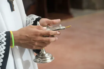 Primeiro dia da Novena: Missa com Bênção do Santíssimo Sacramento aos Romeiros - 6 de Agosto