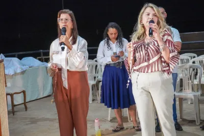 Quarto dia da Novena: Benção e Noite das Velas (campal) Pe. Fabiano Roberto - 9 de Agosto