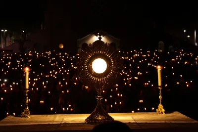 Quarto dia da Novena: Benção e Noite das Velas (campal) Pe. Fabiano Roberto - 9 de Agosto