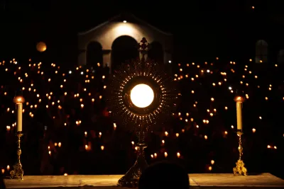 Quarto dia da Novena: Benção e Noite das Velas (campal) Pe. Fabiano Roberto - 9 de Agosto