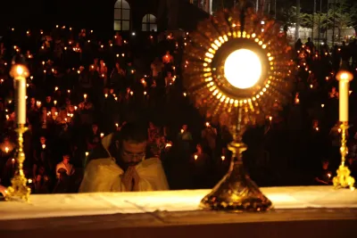 Quarto dia da Novena: Benção e Noite das Velas (campal) Pe. Fabiano Roberto - 9 de Agosto
