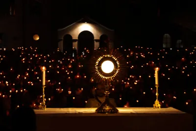 Quarto dia da Novena: Benção e Noite das Velas (campal) Pe. Fabiano Roberto - 9 de Agosto