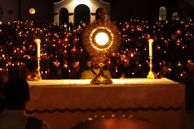 Quarto dia da Novena: Benção e Noite das Velas (campal) Pe. Fabiano Roberto - 9 de Agosto