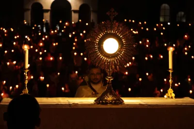 Quarto dia da Novena: Benção e Noite das Velas (campal) Pe. Fabiano Roberto - 9 de Agosto