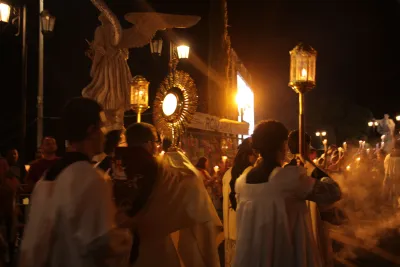 Quarto dia da Novena: Benção e Noite das Velas (campal) Pe. Fabiano Roberto - 9 de Agosto
