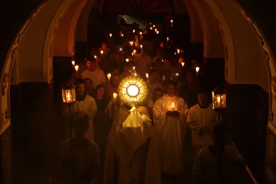 Quarto dia da Novena: Benção e Noite das Velas (campal) Pe. Fabiano Roberto - 9 de Agosto