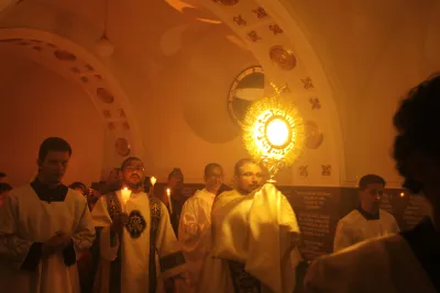 Quarto dia da Novena: Benção e Noite das Velas (campal) Pe. Fabiano Roberto - 9 de Agosto