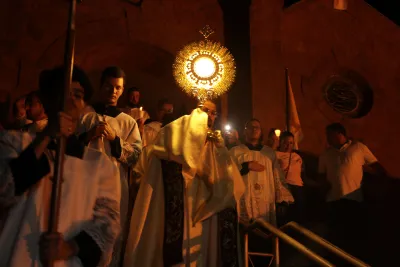 Quarto dia da Novena: Benção e Noite das Velas (campal) Pe. Fabiano Roberto - 9 de Agosto