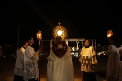 Quarto dia da Novena: Benção e Noite das Velas (campal) Pe. Fabiano Roberto - 9 de Agosto