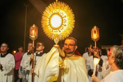 Quarto dia da Novena: Benção e Noite das Velas (campal) Pe. Fabiano Roberto - 9 de Agosto