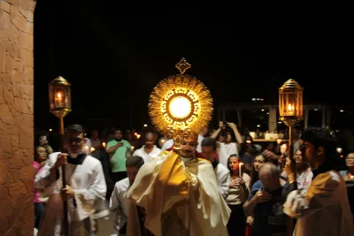 Quarto dia da Novena: Benção e Noite das Velas (campal) Pe. Fabiano Roberto - 9 de Agosto