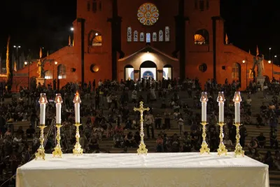 Quarto dia da Novena: Benção e Noite das Velas (campal) Pe. Fabiano Roberto - 9 de Agosto