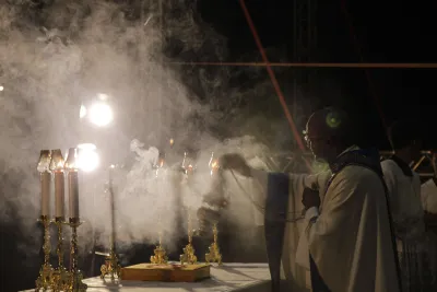 Quarto dia da Novena: Benção e Noite das Velas (campal) Pe. Fabiano Roberto - 9 de Agosto