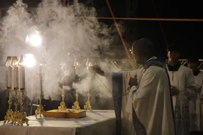 Quarto dia da Novena: Benção e Noite das Velas (campal) Pe. Fabiano Roberto - 9 de Agosto