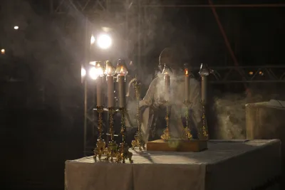 Quarto dia da Novena: Benção e Noite das Velas (campal) Pe. Fabiano Roberto - 9 de Agosto