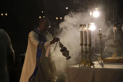Quarto dia da Novena: Benção e Noite das Velas (campal) Pe. Fabiano Roberto - 9 de Agosto