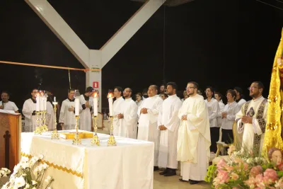 Quarto dia da Novena: Benção e Noite das Velas (campal) Pe. Fabiano Roberto - 9 de Agosto