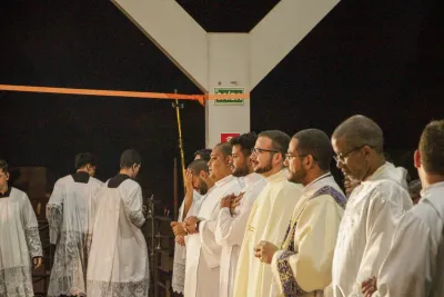Quarto dia da Novena: Benção e Noite das Velas (campal) Pe. Fabiano Roberto - 9 de Agosto