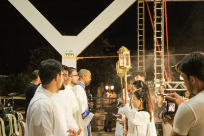 Quarto dia da Novena: Benção e Noite das Velas (campal) Pe. Fabiano Roberto - 9 de Agosto