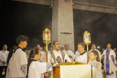 Quarto dia da Novena: Benção e Noite das Velas (campal) Pe. Fabiano Roberto - 9 de Agosto