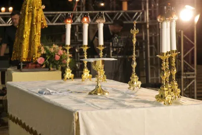 Quarto dia da Novena: Benção e Noite das Velas (campal) Pe. Fabiano Roberto - 9 de Agosto
