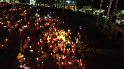 Quarto dia da Novena: Benção e Noite das Velas (campal) Pe. Fabiano Roberto - 9 de Agosto