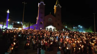 Quarto dia da Novena: Benção e Noite das Velas (campal) Pe. Fabiano Roberto - 9 de Agosto