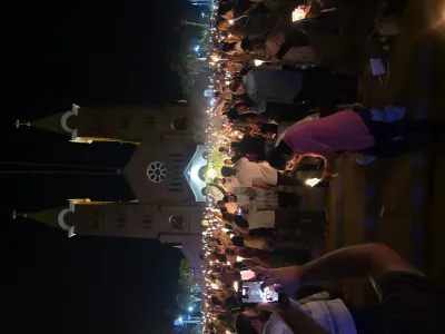 Quarto dia da Novena: Benção e Noite das Velas (campal) Pe. Fabiano Roberto - 9 de Agosto